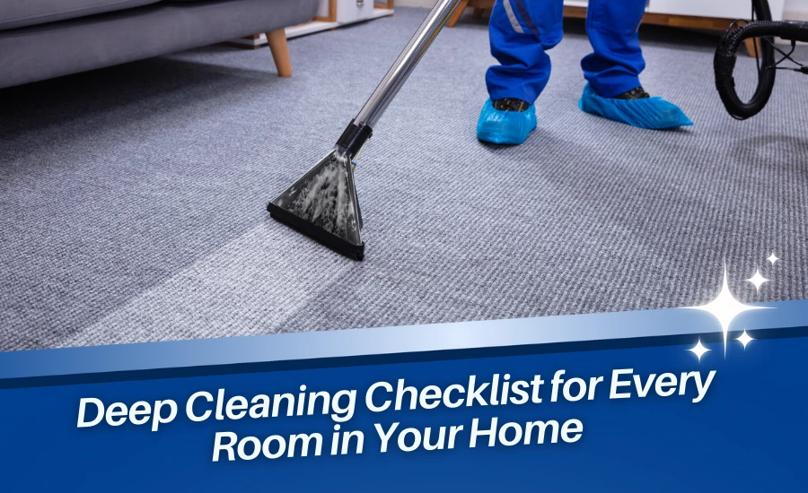 Close-up of a vacuum cleaner in use, thoroughly cleaning a plush carpet, ensuring a deep clean.