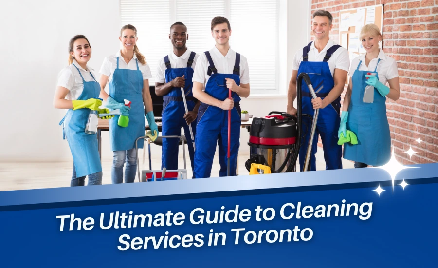 Professional cleaner in uniform using advanced equipment in a cozy Toronto home, representing trust and expertise.